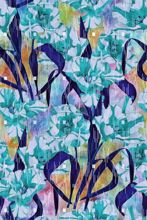 水彩印花华亿平台图片