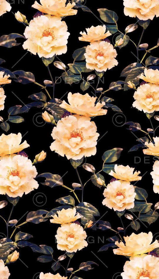 黑底印花华亿平台图片