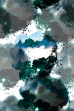 中国风印花华亿平台图片