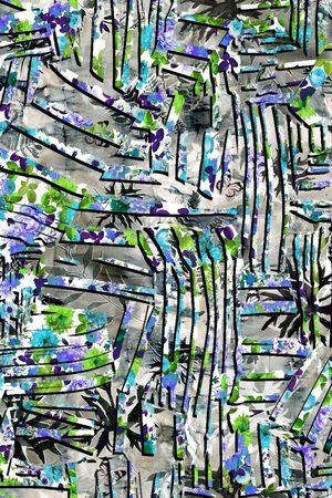 抽象印花华亿平台图片