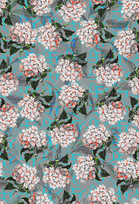 几何印花华亿平台图片