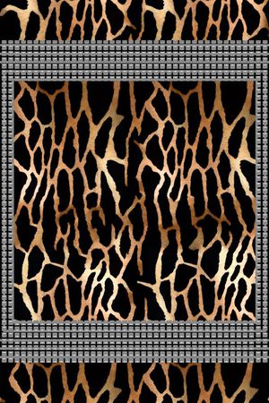 豹纹印花华亿平台图片