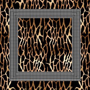 豹纹印花华亿平台图片