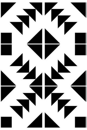 黑白印花华亿平台图片