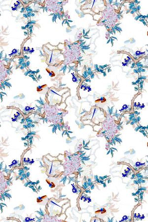 旗袍印花华亿平台图片