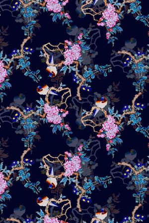 旗袍印花华亿平台图片