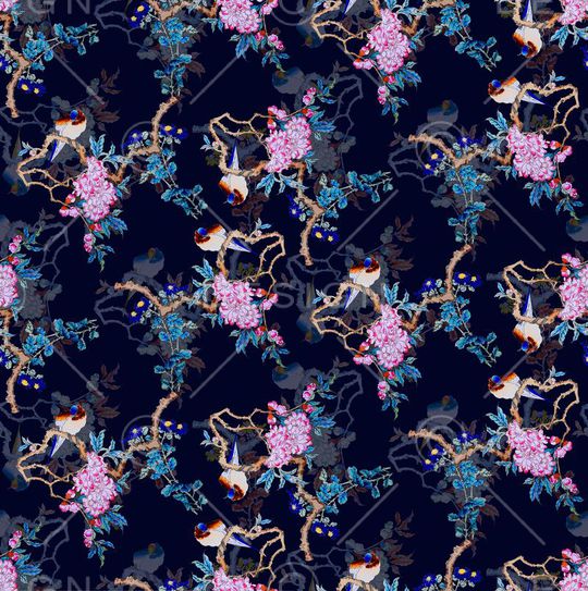 旗袍印花华亿平台图片