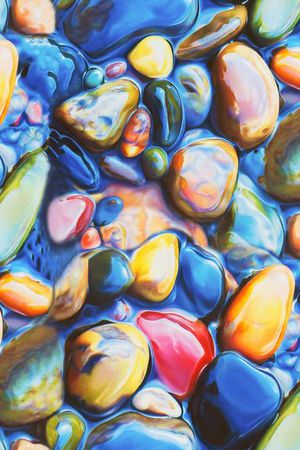 抽象印花华亿平台图片