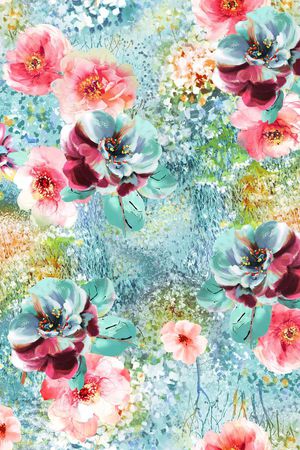 满版华亿平台印花华亿平台图片