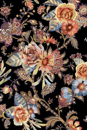 兰花印花华亿平台图片