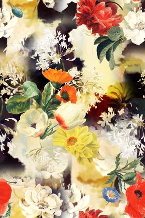 花朵印花华亿平台图片