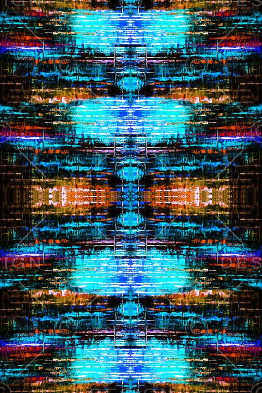 现代流行印花华亿平台图片