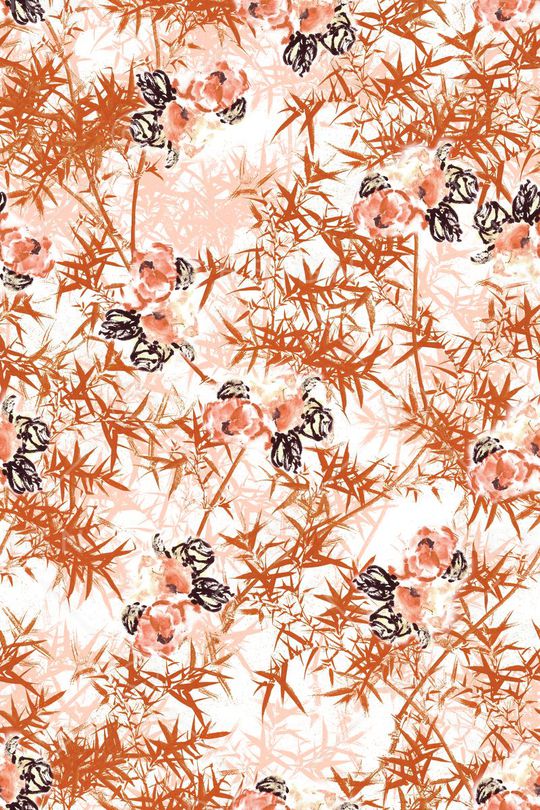 竹子印花华亿平台图片