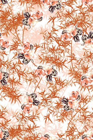 竹子印花华亿平台图片