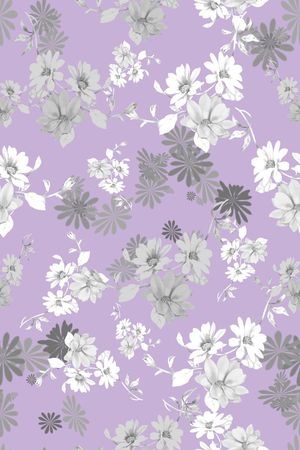 植物花卉印花华亿平台图片