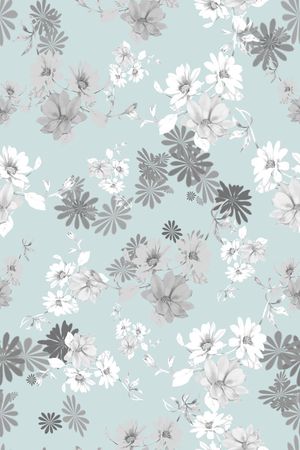 植物花卉印花华亿平台图片