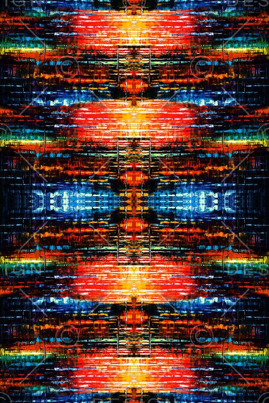 现代流行印花华亿平台图片