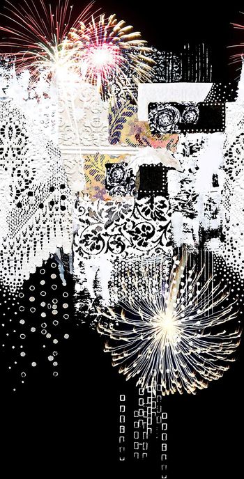 复古印花华亿平台图片