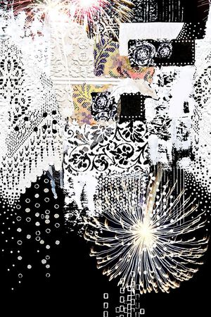 复古印花华亿平台图片