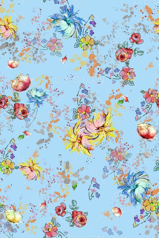 L.D~水墨印花华亿平台图片