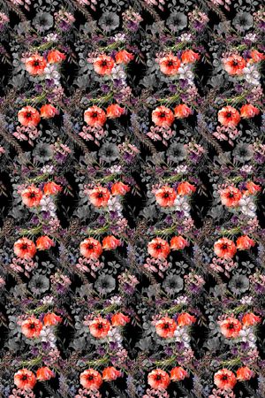 L.D~花卉印花华亿平台图片