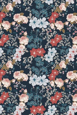 牡丹印花华亿平台图片