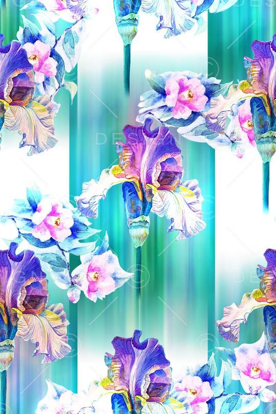 时尚女装印花印花华亿平台图片