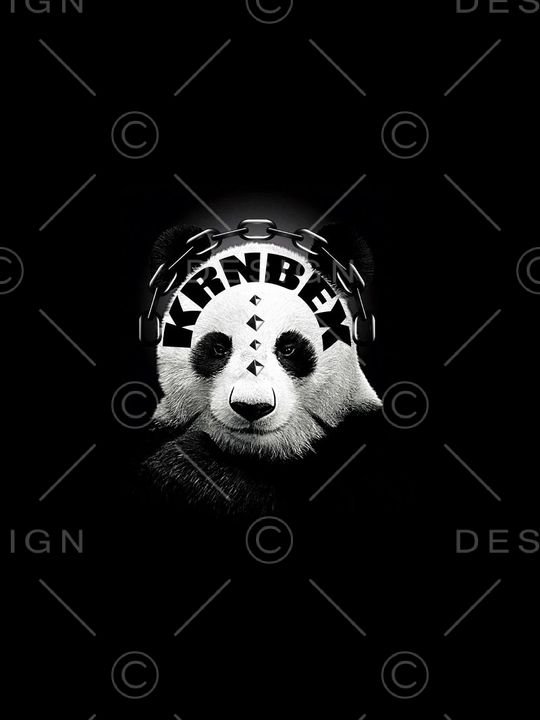 大熊猫印花华亿平台图片