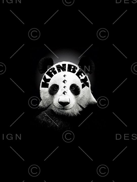 大熊猫印花华亿平台图片