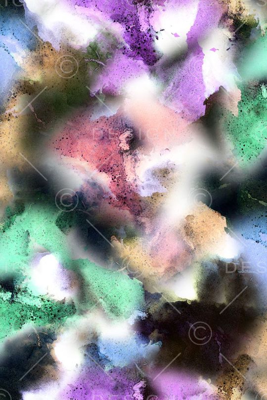 抽象肌理色彩印花华亿平台图片