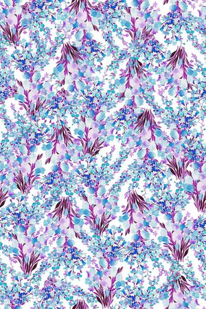 小碎花印花华亿平台图片