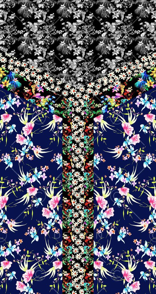 条纹印花华亿平台图片