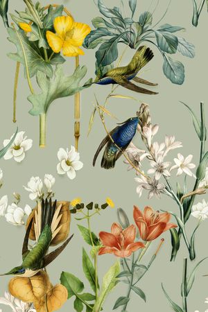 植物印花华亿平台图片