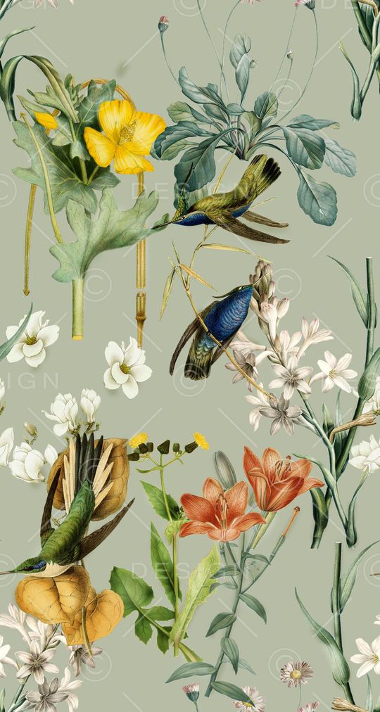 植物印花华亿平台图片