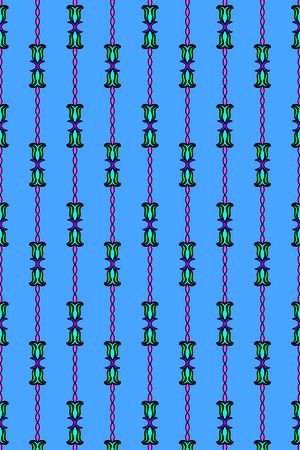 中东/迪拜风格服饰纹样印花华亿平台图片