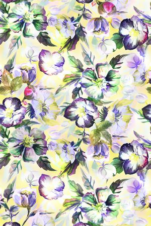 小碎花印花华亿平台图片