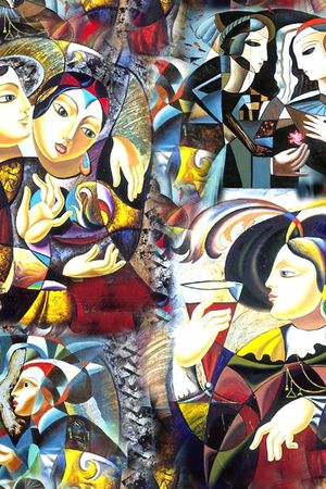 民族风印花华亿平台图片