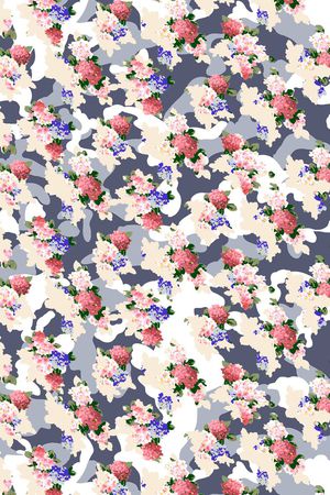 花朵印花华亿平台图片