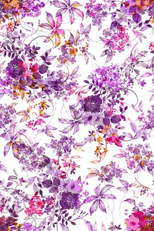 碎花印花华亿平台图片