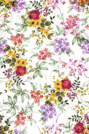 碎花印花华亿平台图片