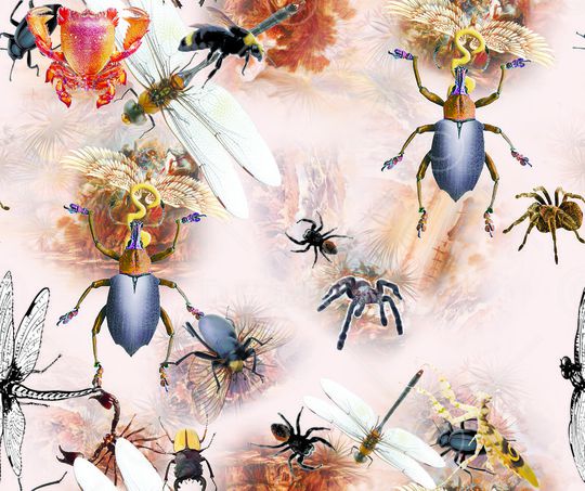 小碎花印花华亿平台图片