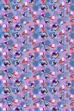 植物花卉印花华亿平台图片