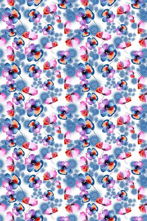 植物花卉印花华亿平台图片