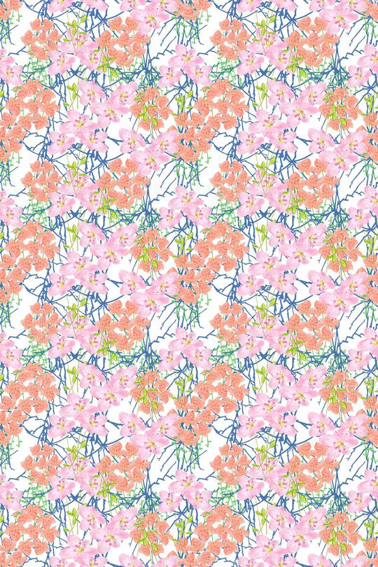 植物花卉印花华亿平台图片