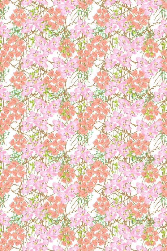 植物花卉印花华亿平台图片