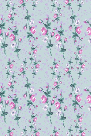 植物花卉印花华亿平台图片