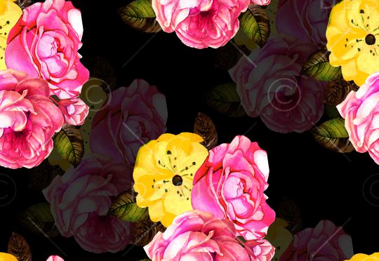 小碎花印花华亿平台图片