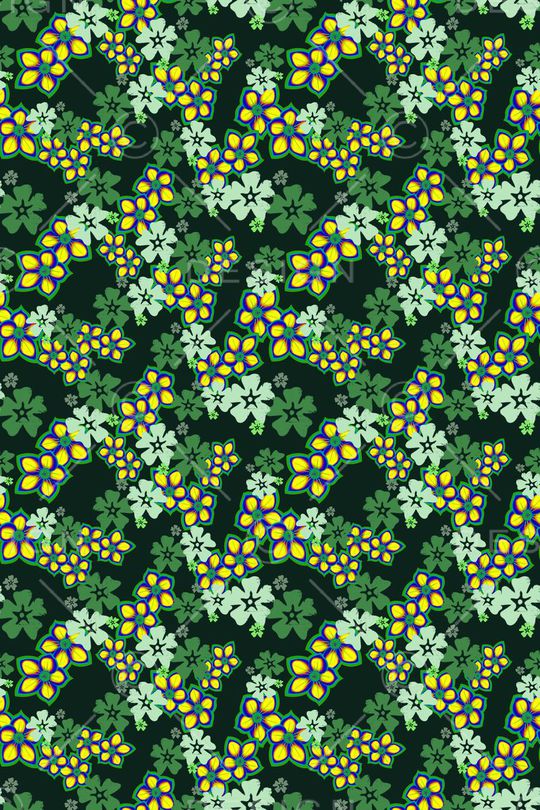 花朵印花华亿平台图片