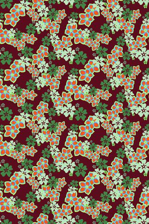 花朵印花华亿平台图片