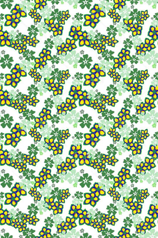 花朵印花华亿平台图片